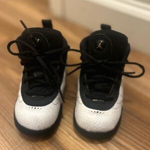 Jordan Kids Shoes Black and White